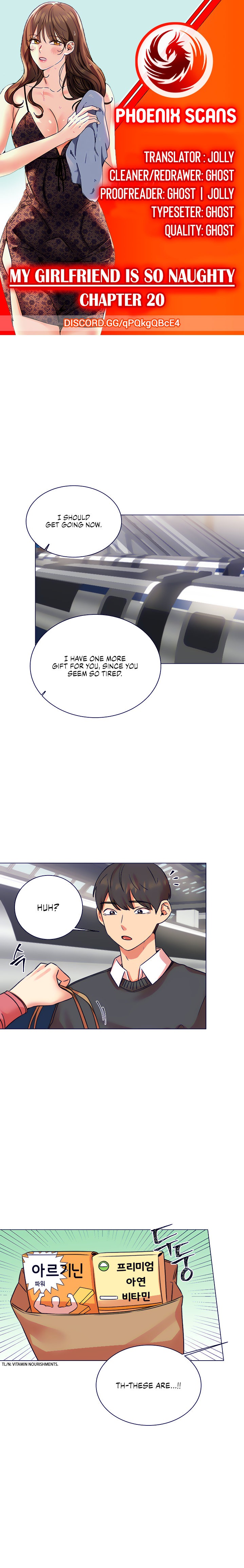 My girlfriend is so naughty chapter 20 page 1