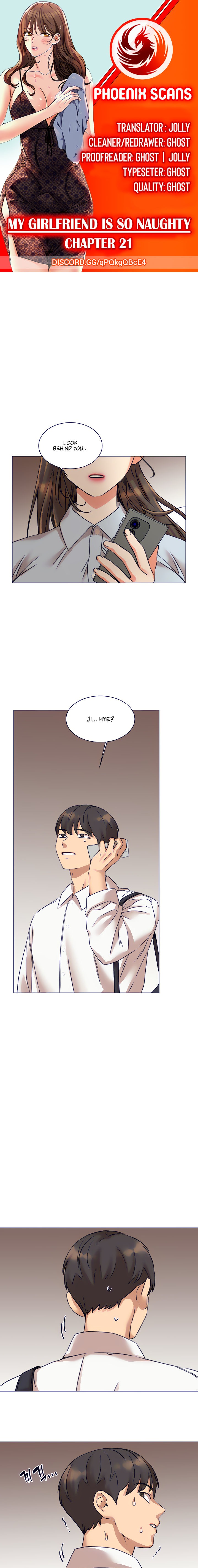 My girlfriend is so naughty chapter 21 page 1