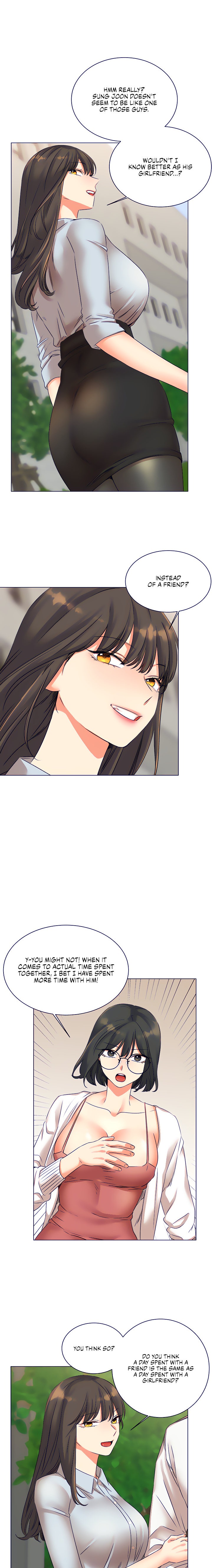 My girlfriend is so naughty chapter 21 page 14