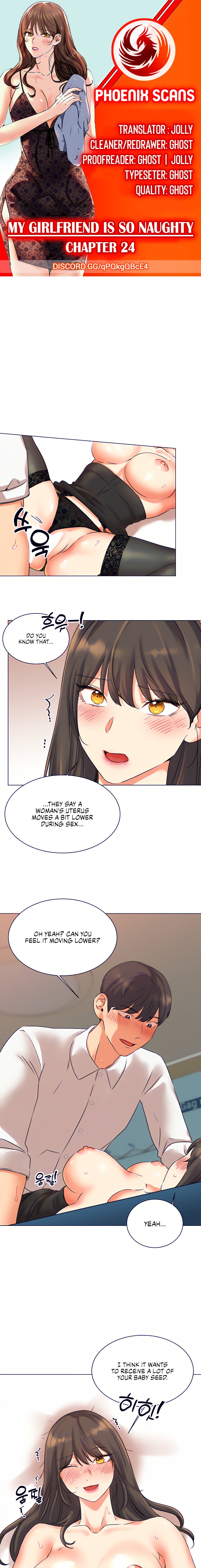 My girlfriend is so naughty chapter 24 page 1