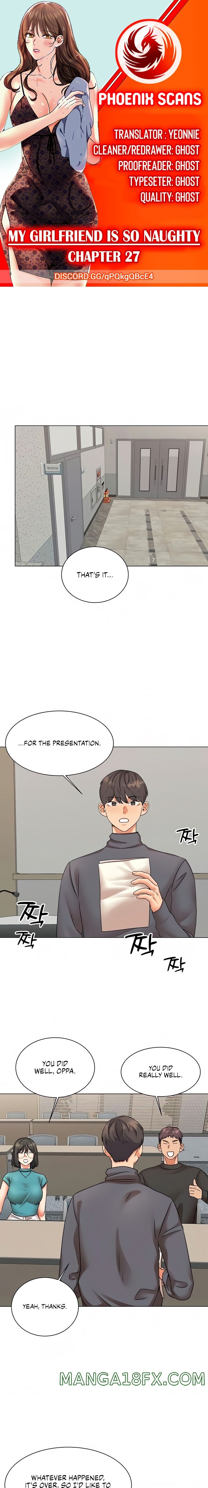 My girlfriend is so naughty chapter 27 page 1