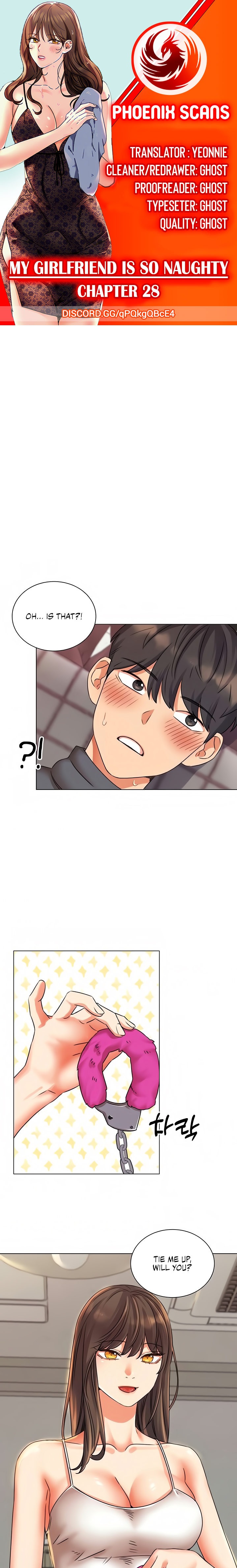 My girlfriend is so naughty chapter 28 page 1