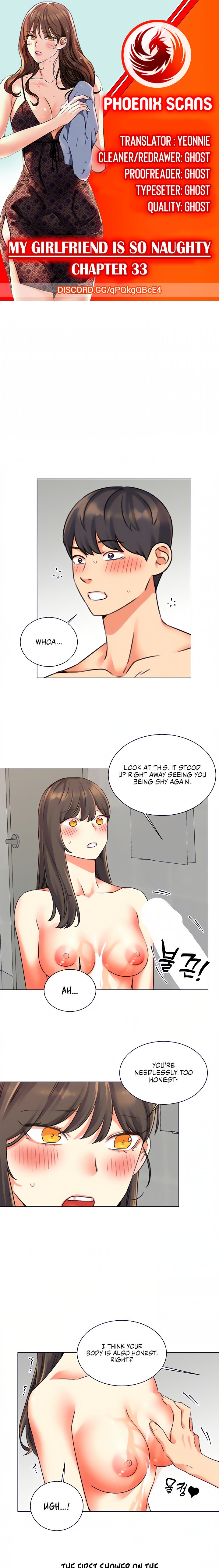 My girlfriend is so naughty chapter 33 page 1