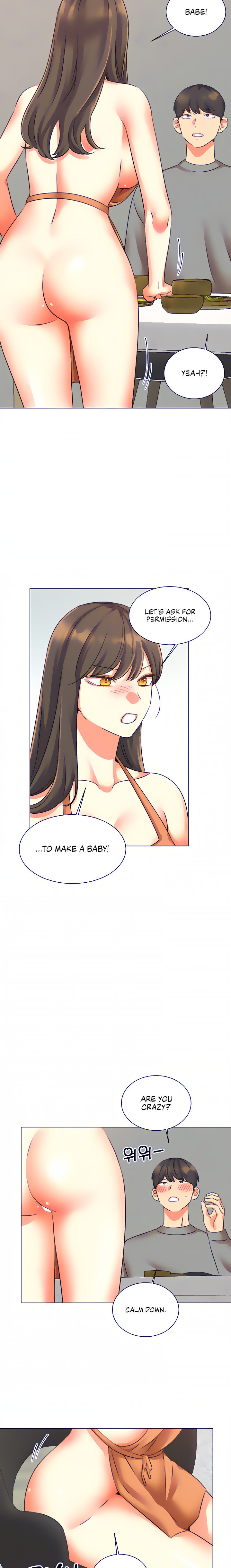 My girlfriend is so naughty chapter 34 page 17