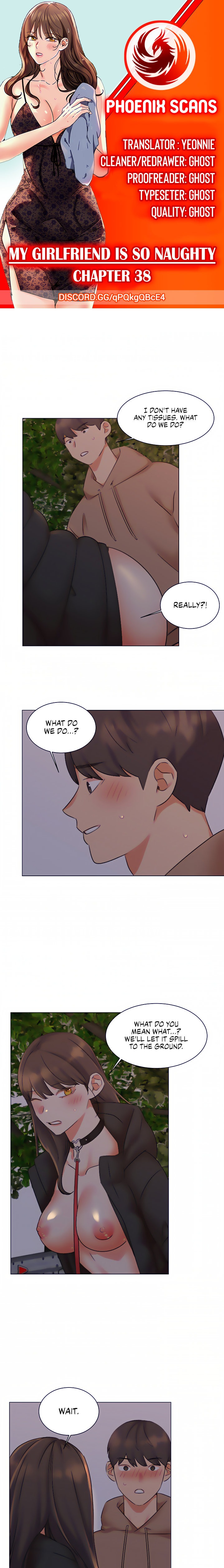 My girlfriend is so naughty chapter 38 page 1