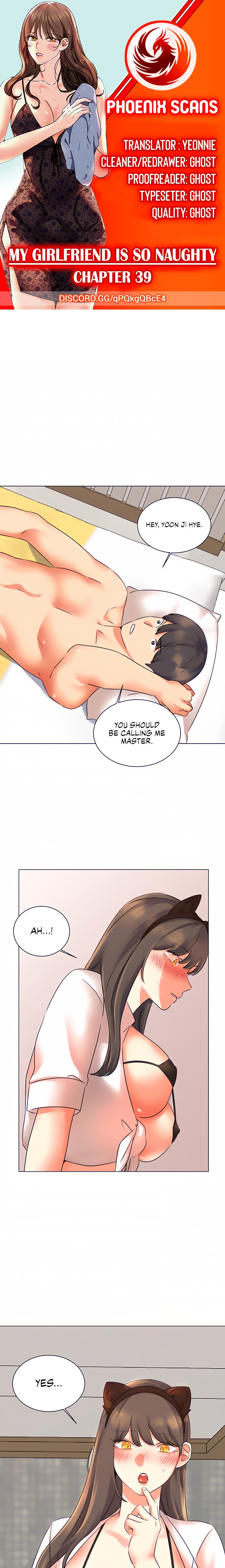 My girlfriend is so naughty chapter 39 page 1