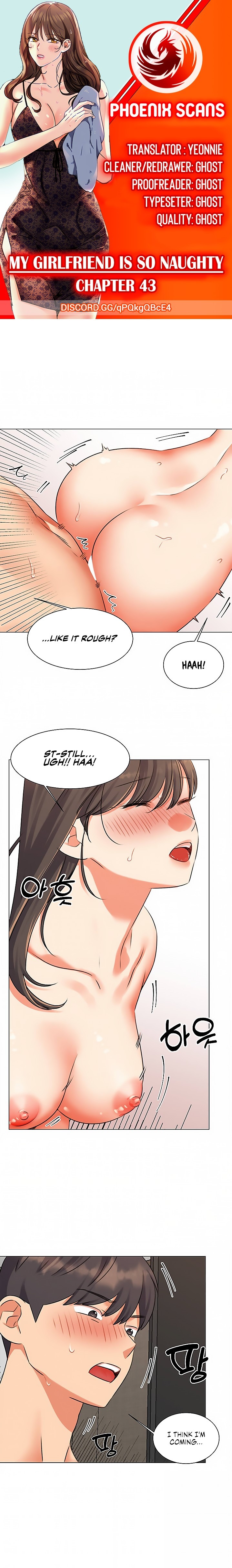 My girlfriend is so naughty chapter 43 page 1