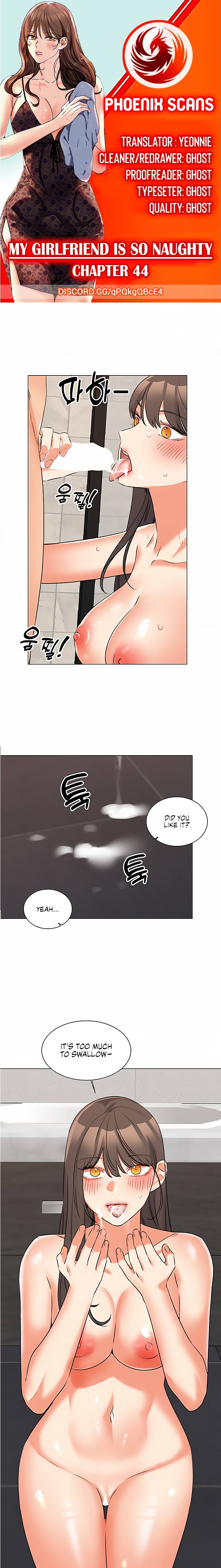 My girlfriend is so naughty chapter 44 page 1