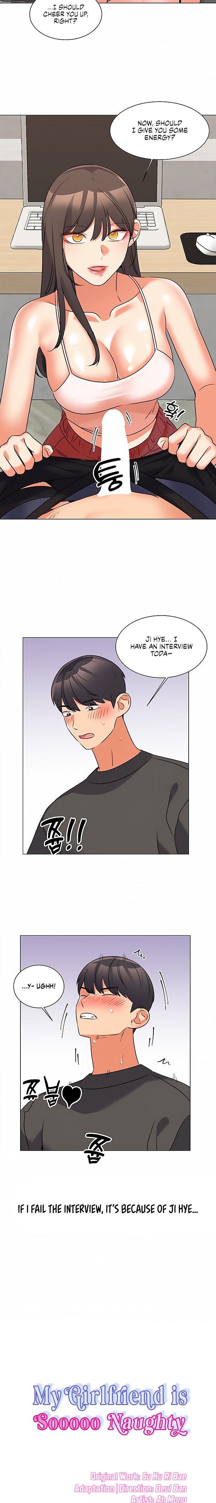 My girlfriend is so naughty chapter 45 page 13