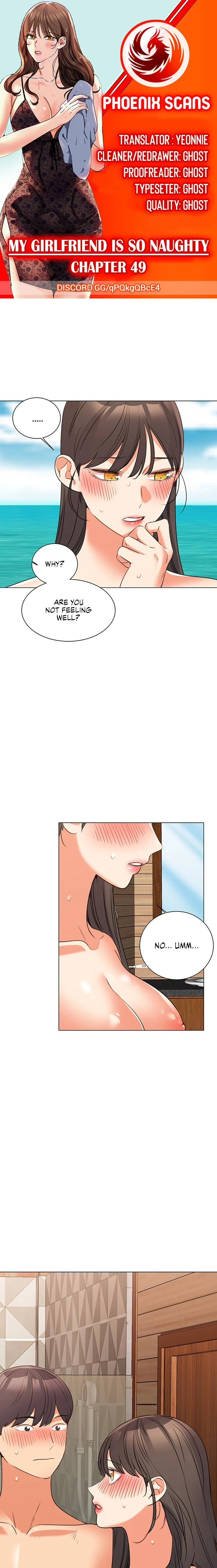 My girlfriend is so naughty chapter 49 page 1
