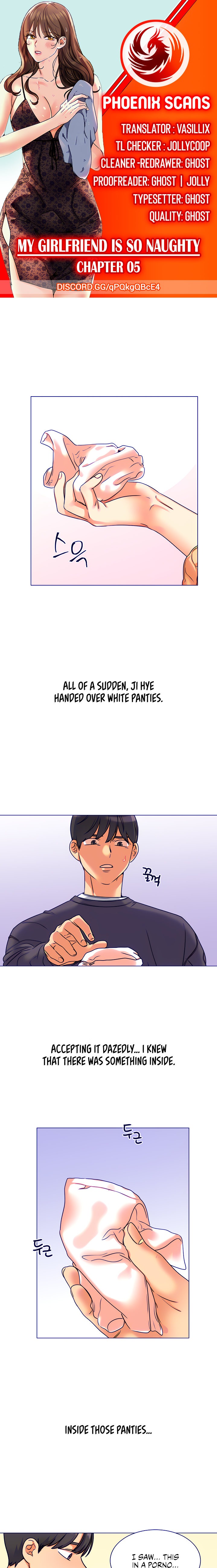 My girlfriend is so naughty chapter 5 page 1