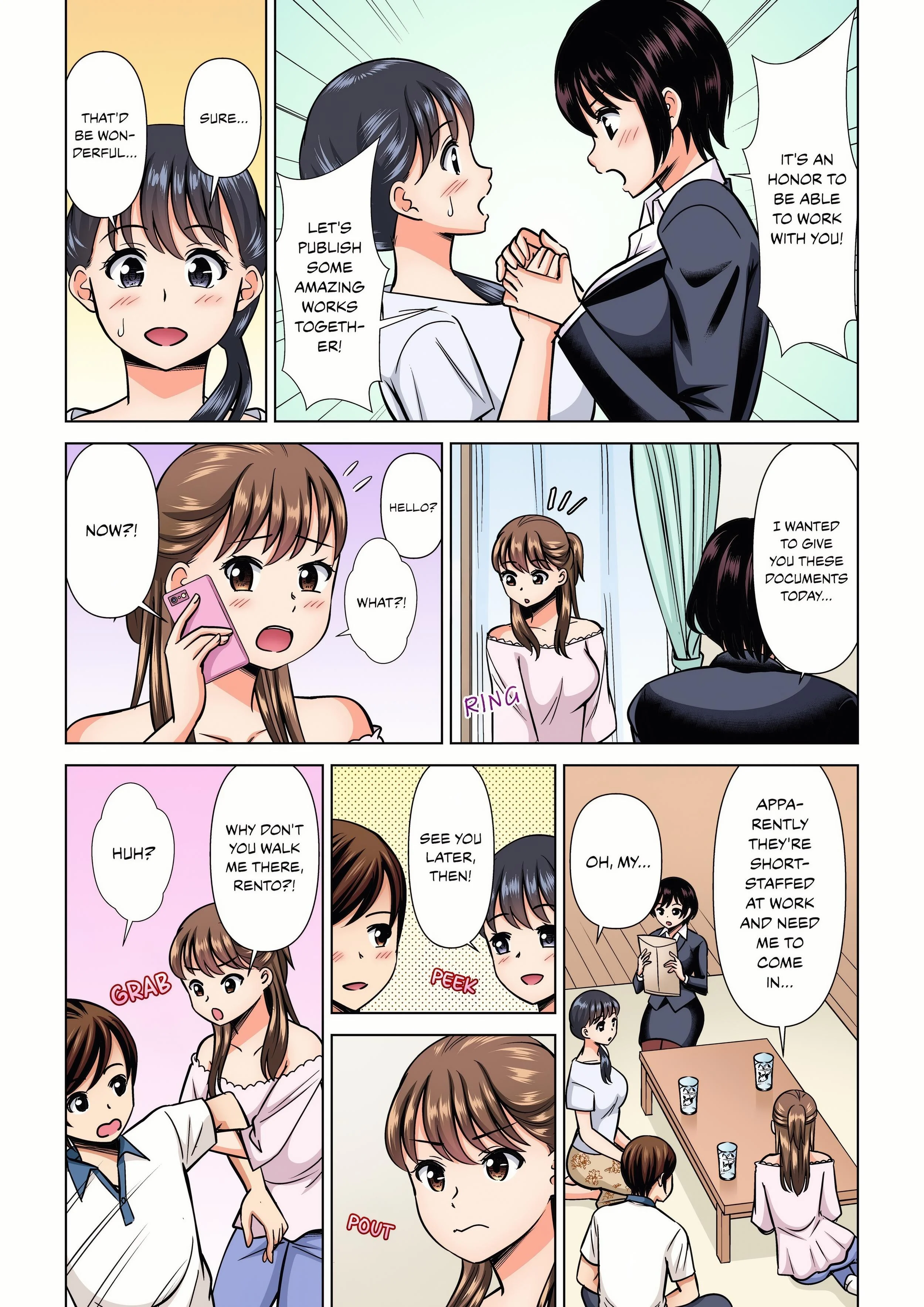 My Girlfriend May Not Want to Fuck, but Her Mom Sure Does! (Full Color) chapter 25 page 3