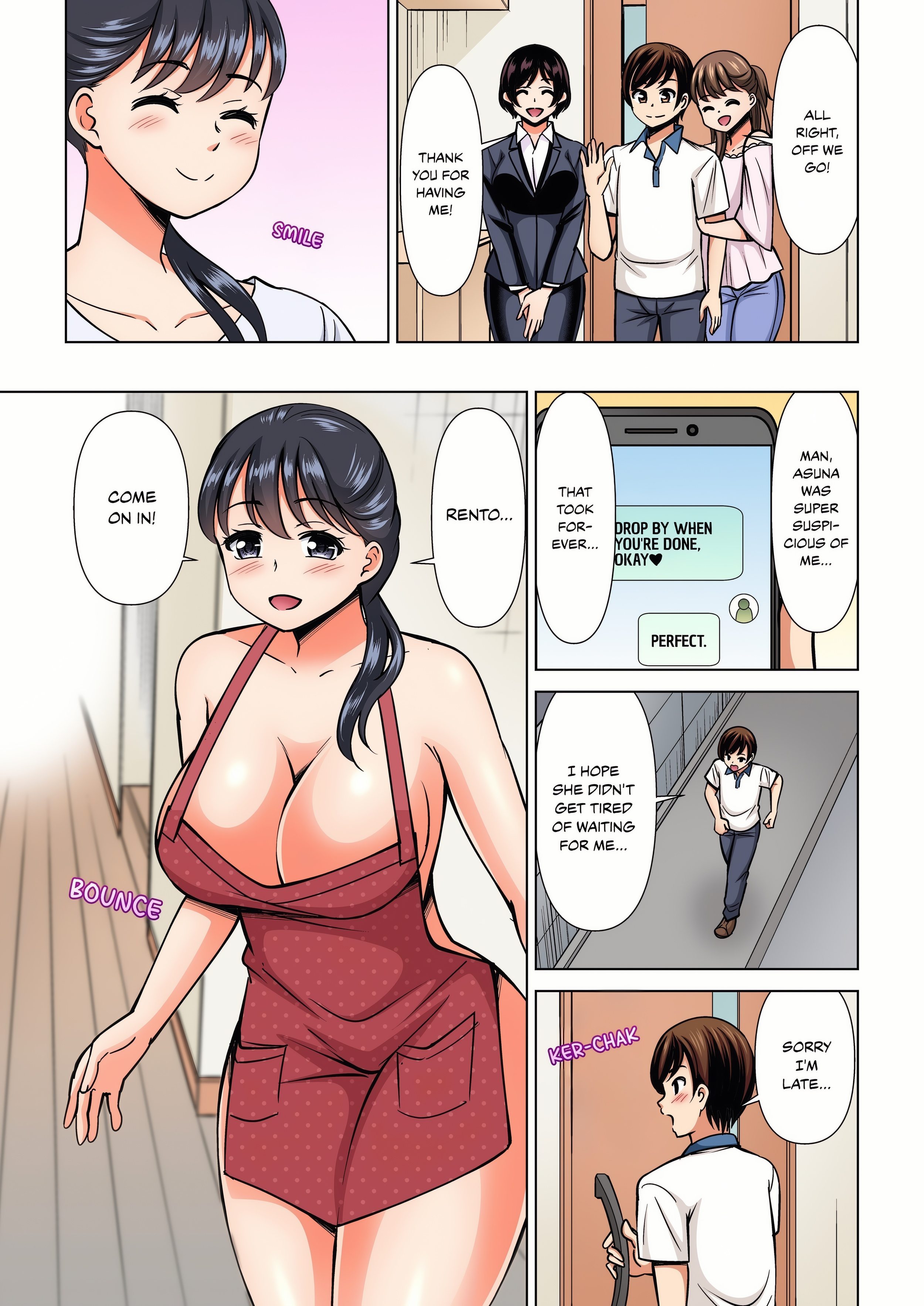 My Girlfriend May Not Want to Fuck, but Her Mom Sure Does! (Full Color) chapter 25 page 4