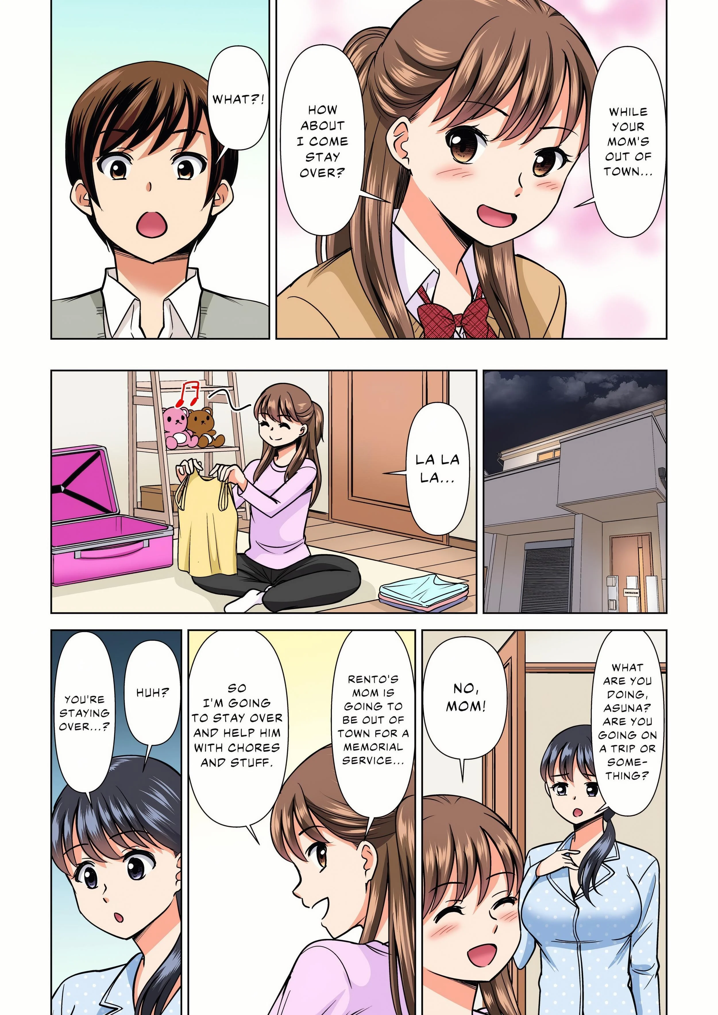 My Girlfriend May Not Want to Fuck, but Her Mom Sure Does! (Full Color) chapter 31 page 3