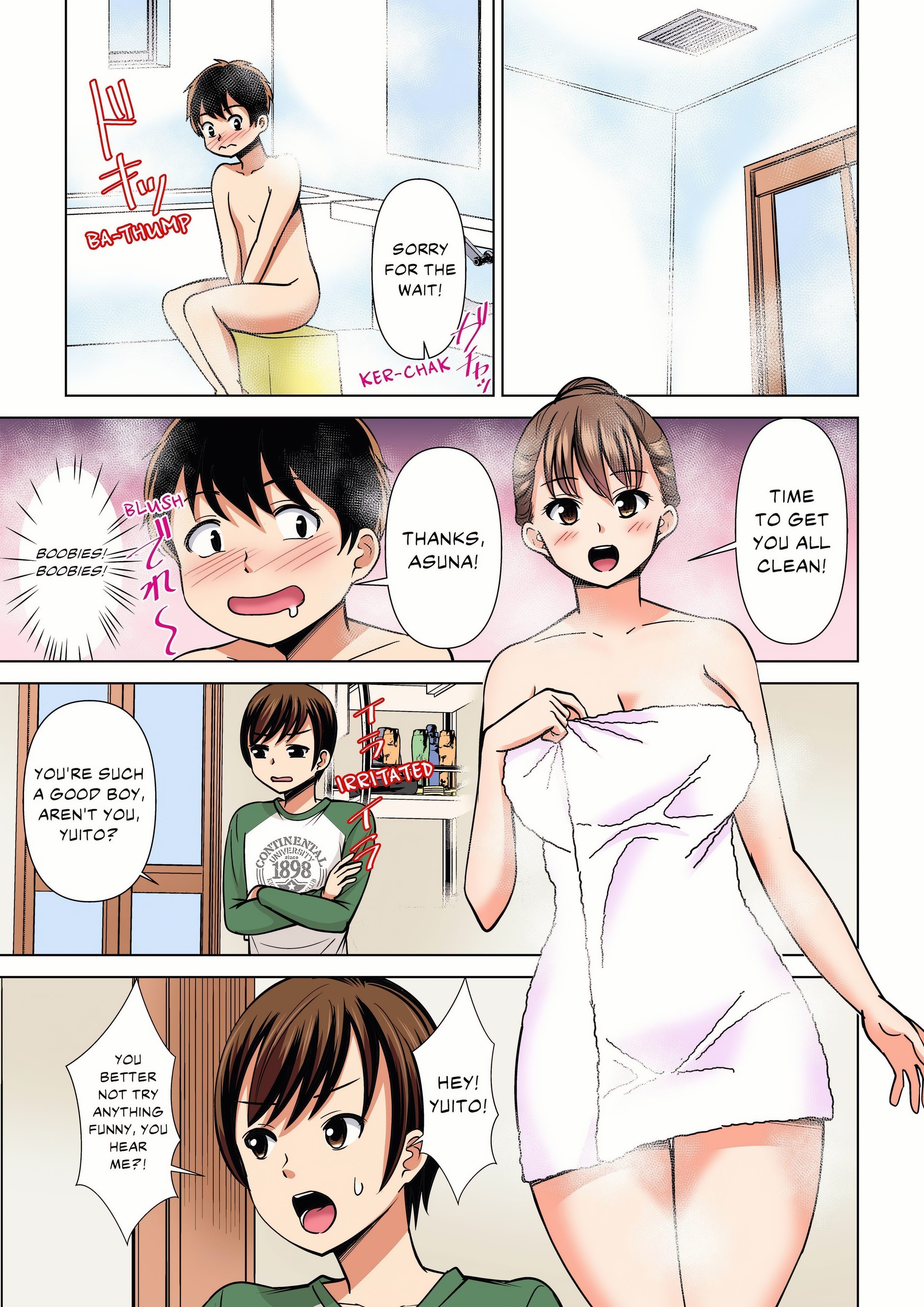 My Girlfriend May Not Want to Fuck, but Her Mom Sure Does! (Full Color) chapter 32 page 1