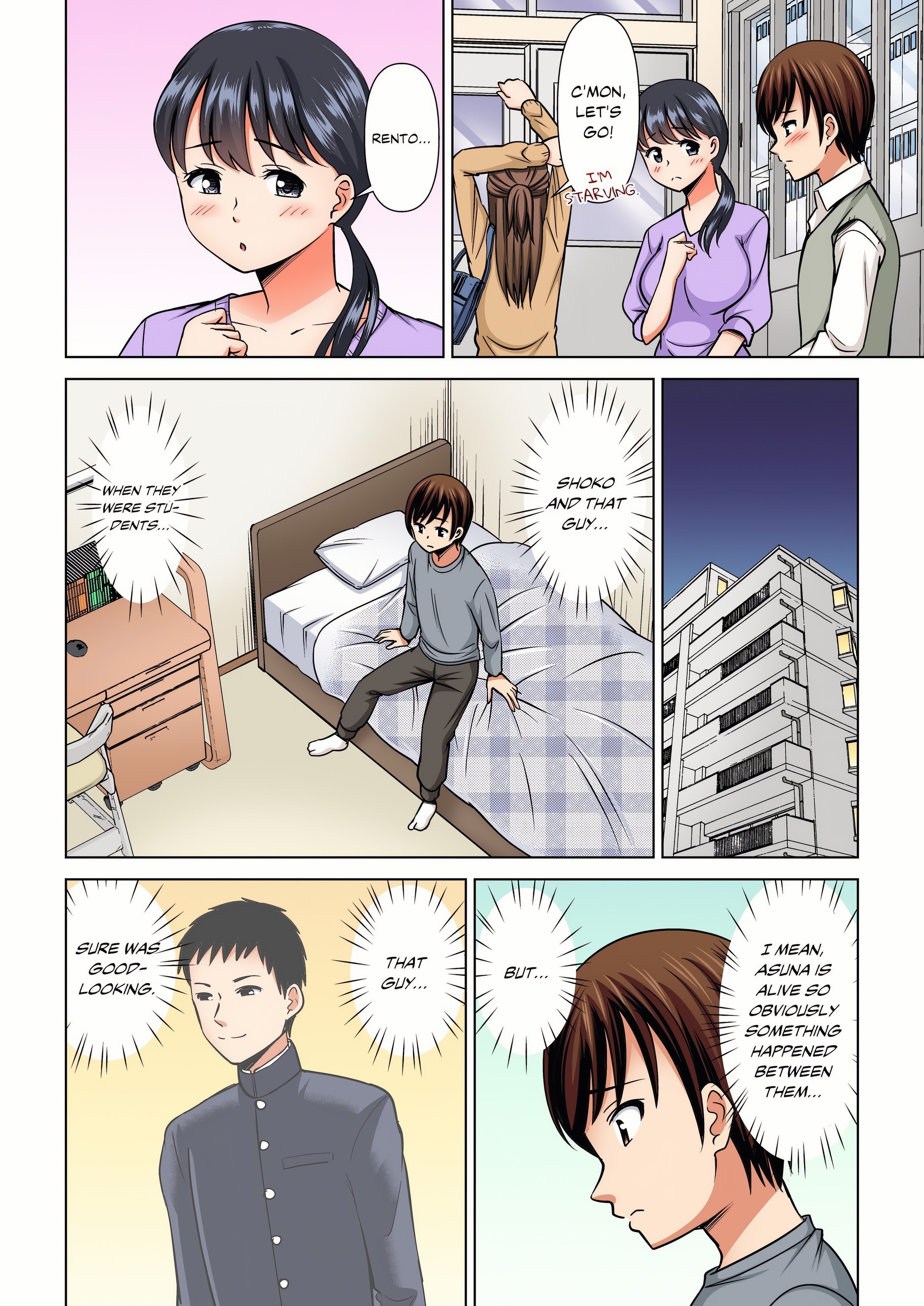 My Girlfriend May Not Want to Fuck, but Her Mom Sure Does! (Full Color) chapter 37 page 2