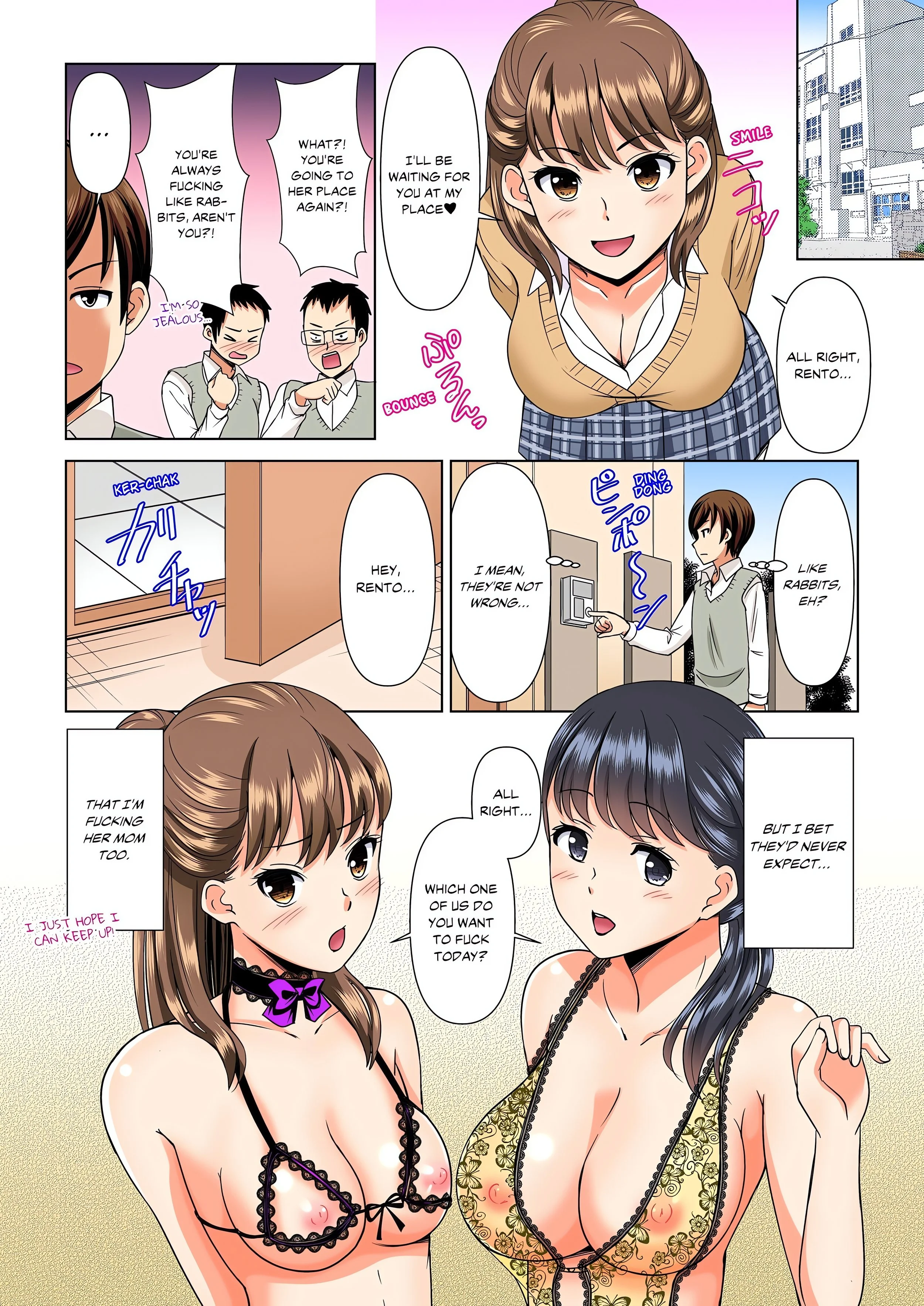 My Girlfriend May Not Want to Fuck, but Her Mom Sure Does! (Full Color) chapter 6 page 8