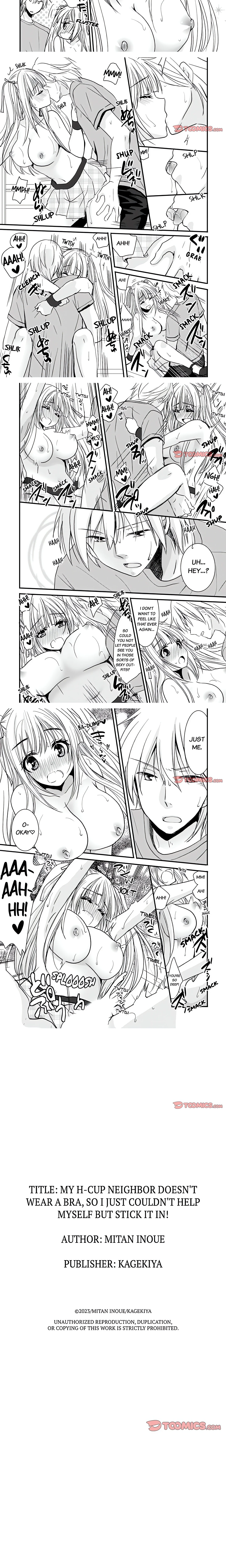 My H-Cup Neighbor Doesn't Wear a Bra, So I Just Couldn't Help Myself but Stick It In! chapter 13 page 2