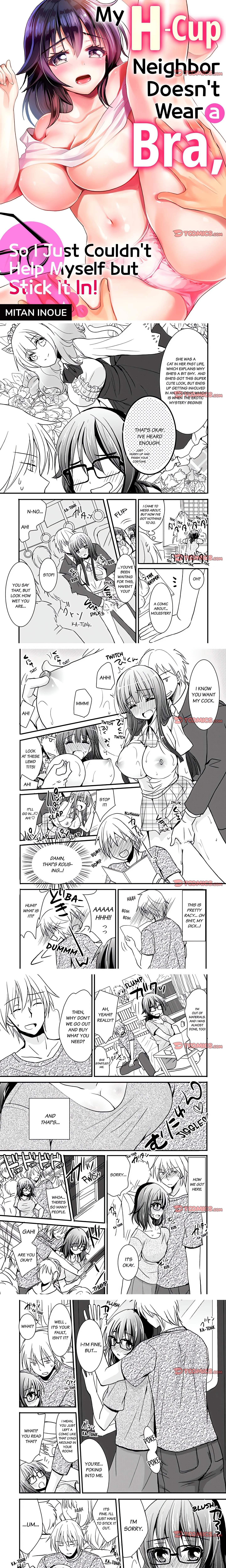 My H-Cup Neighbor Doesn't Wear a Bra, So I Just Couldn't Help Myself but Stick It In! chapter 18 page 1