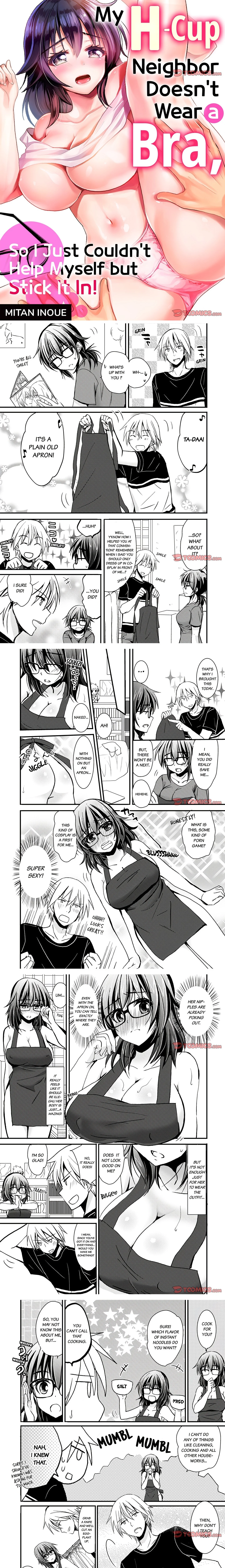 My H-Cup Neighbor Doesn't Wear a Bra, So I Just Couldn't Help Myself but Stick It In! chapter 21 page 1
