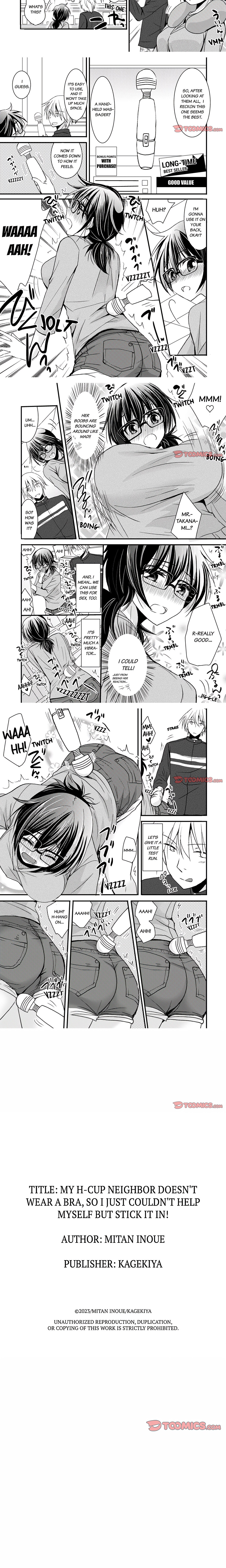 My H-Cup Neighbor Doesn't Wear a Bra, So I Just Couldn't Help Myself but Stick It In! chapter 24 page 2