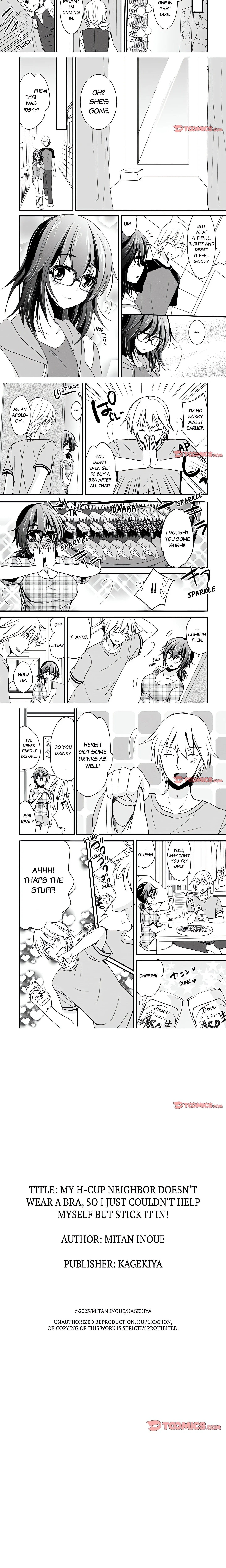 My H-Cup Neighbor Doesn't Wear a Bra, So I Just Couldn't Help Myself but Stick It In! chapter 7 page 2