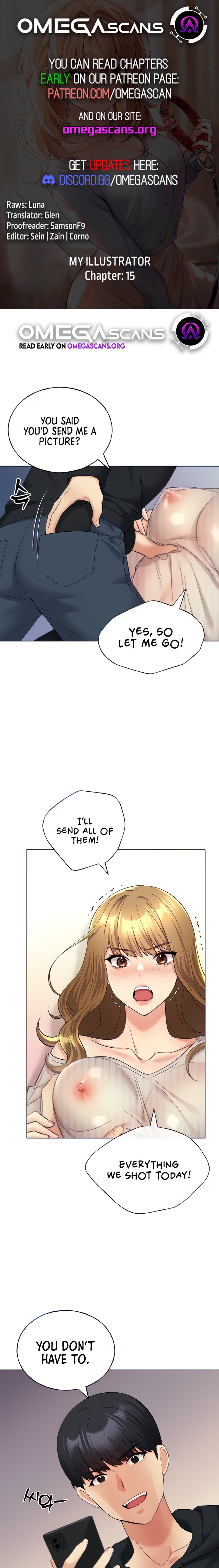 My Illustrator chapter 15 page 1