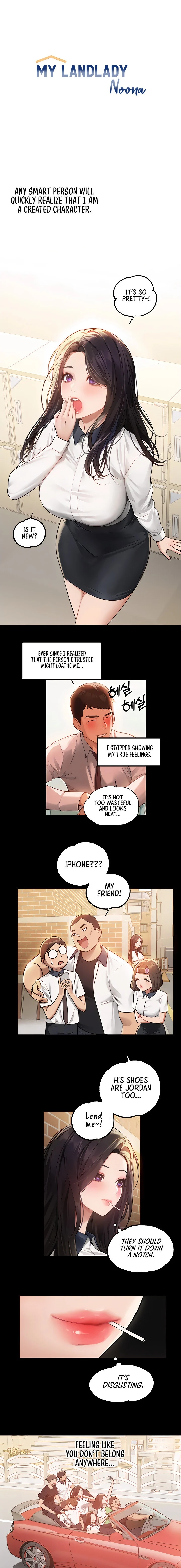 My Landlady Noona chapter 112 page 1