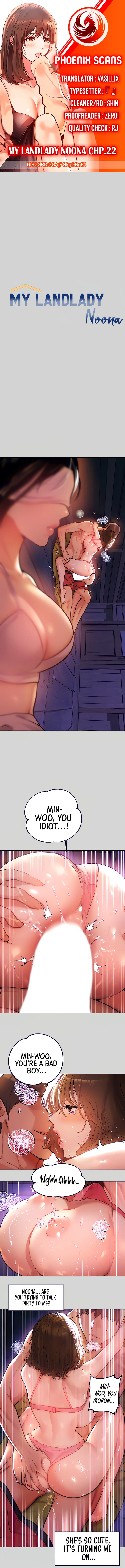 My Landlady Noona chapter 22 page 1