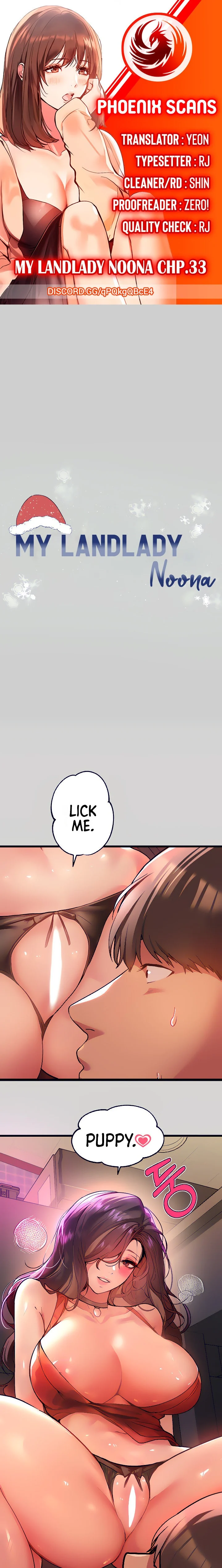 My Landlady Noona chapter 33 page 1