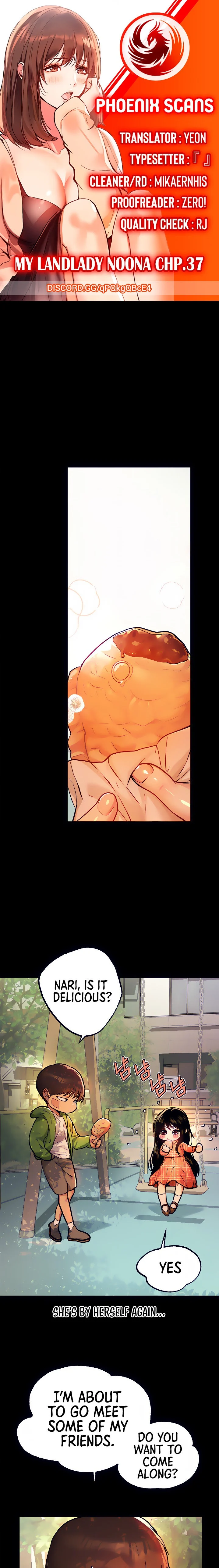 My Landlady Noona chapter 37 page 1