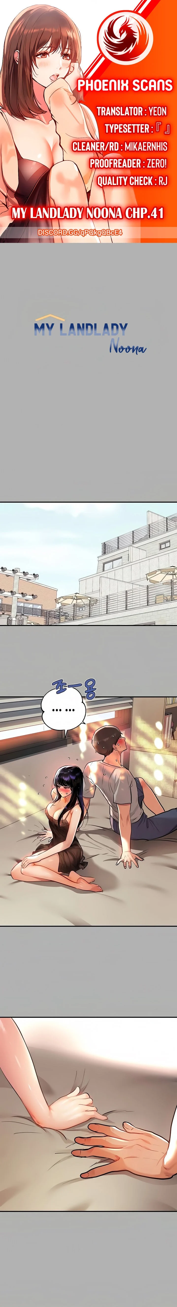 My Landlady Noona chapter 41 page 1