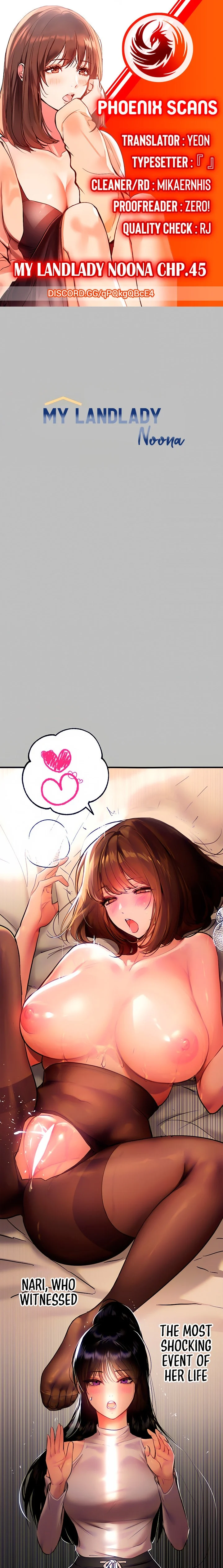 My Landlady Noona chapter 45 page 1