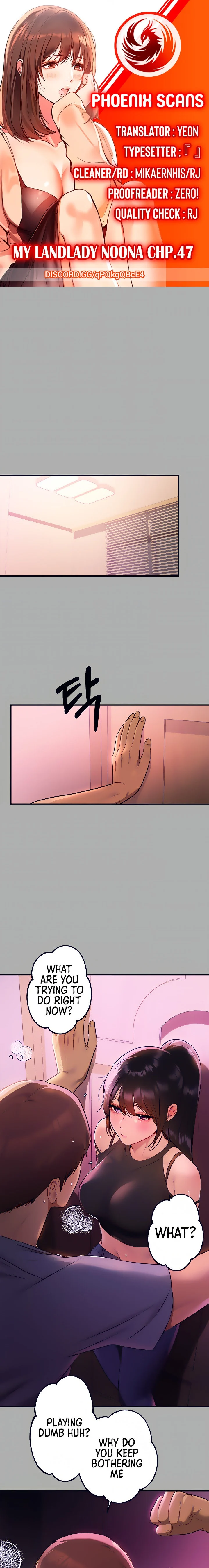 My Landlady Noona chapter 47 page 1