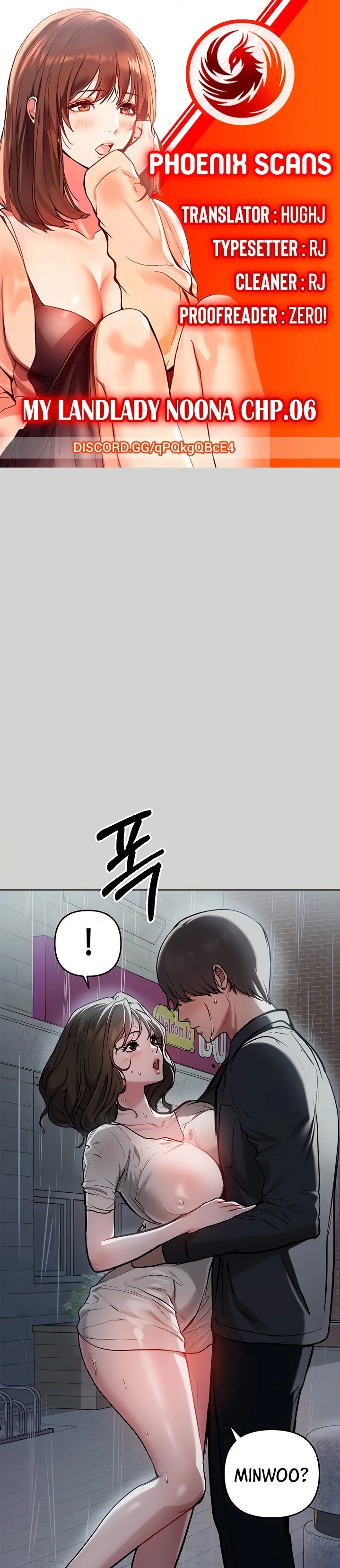 My Landlady Noona chapter 6 page 1