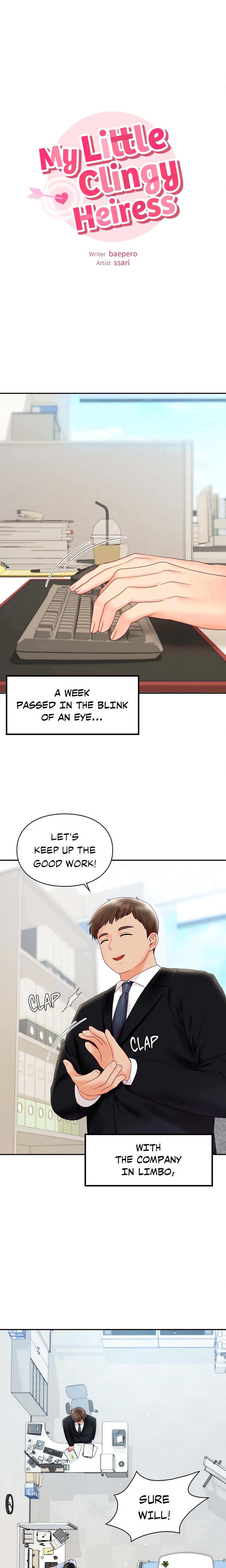 My Little Clingy Heiress (Official) chapter 23 page 1