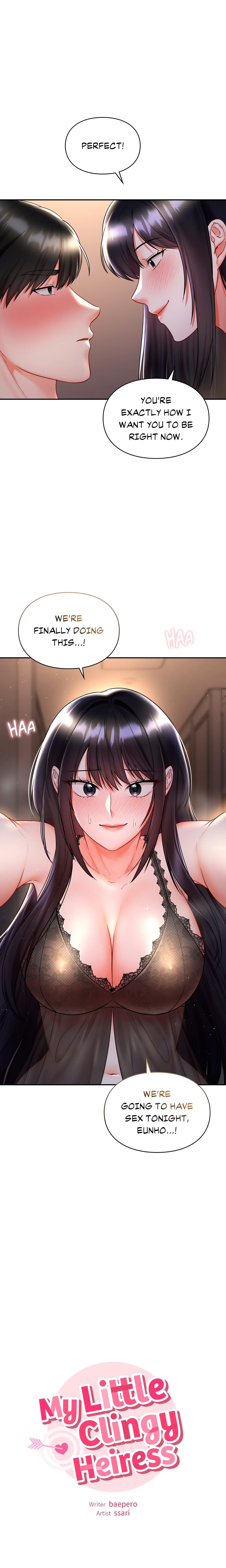 My Little Clingy Heiress (Official) chapter 9 page 1