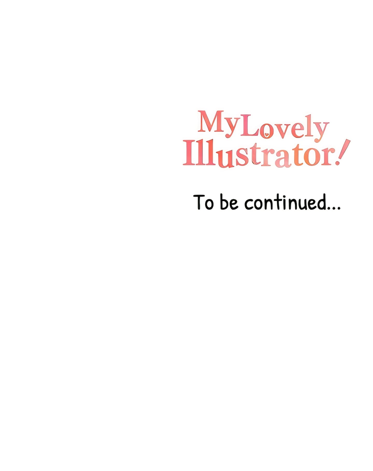 My Lovely Illustrator (Official) chapter 22 page 22
