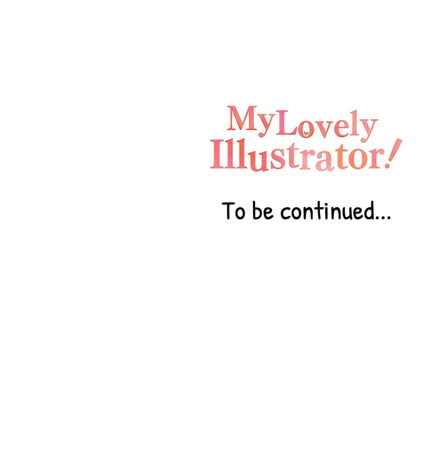 My Lovely Illustrator (Official) chapter 24 page 19