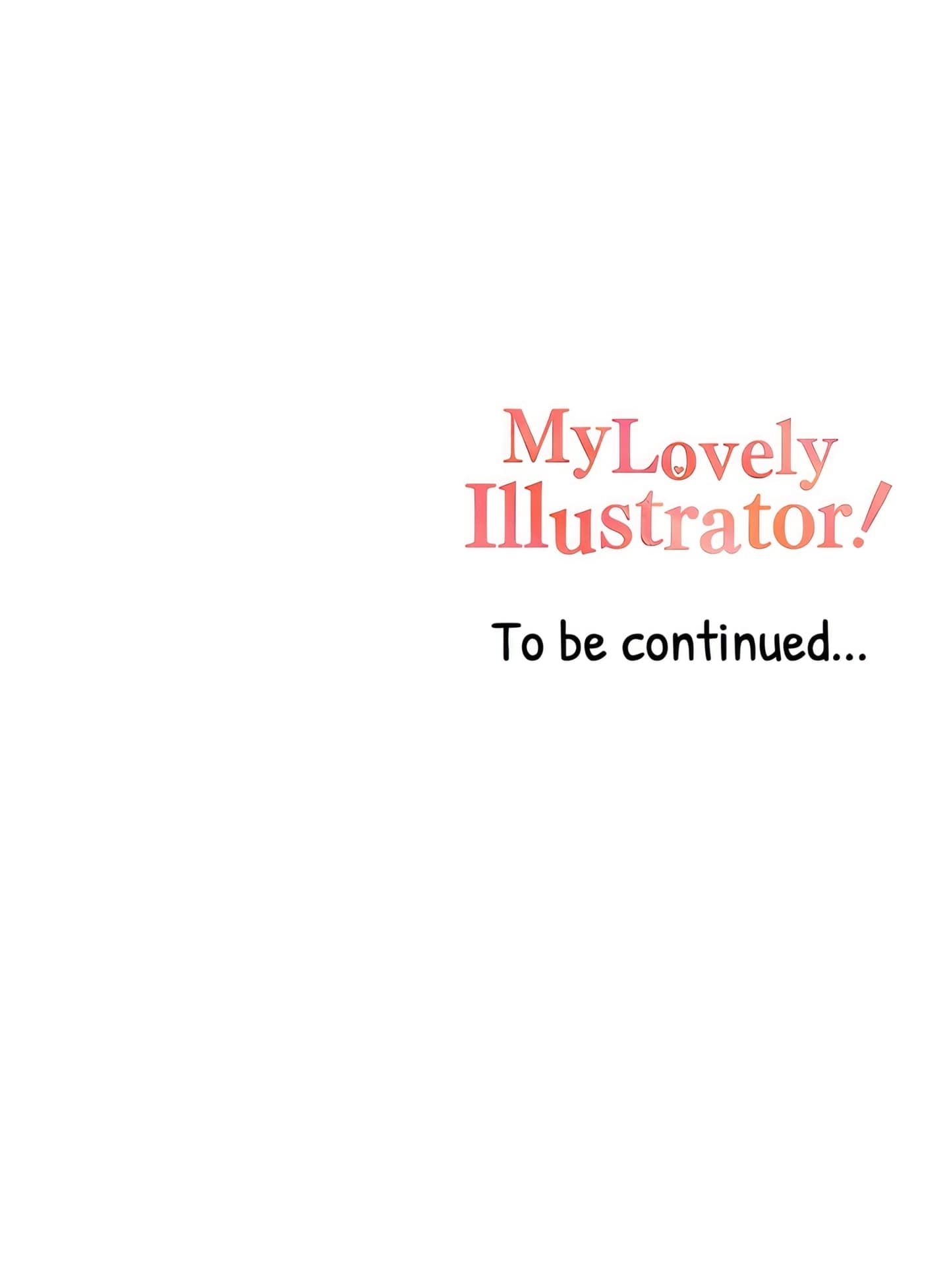My Lovely Illustrator (Official) chapter 45 page 21