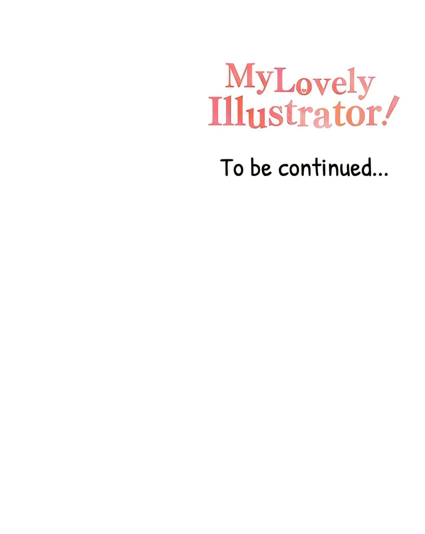 My Lovely Illustrator (Official) chapter 6 page 24
