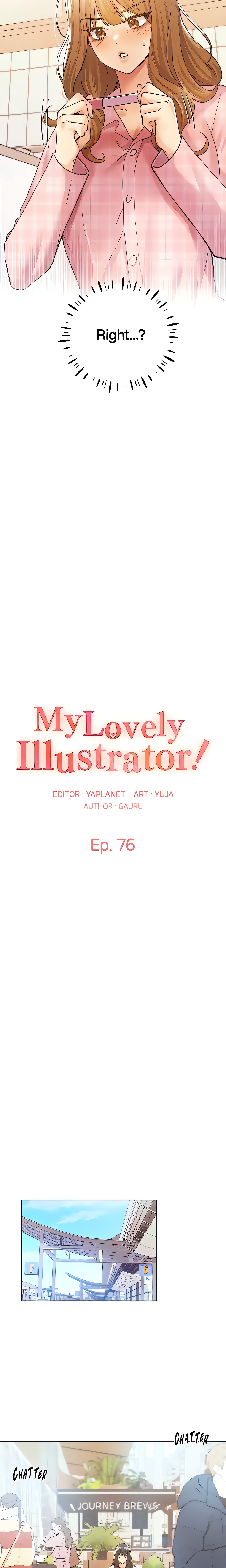 My Lovely Illustrator (Official) chapter 76 page 3