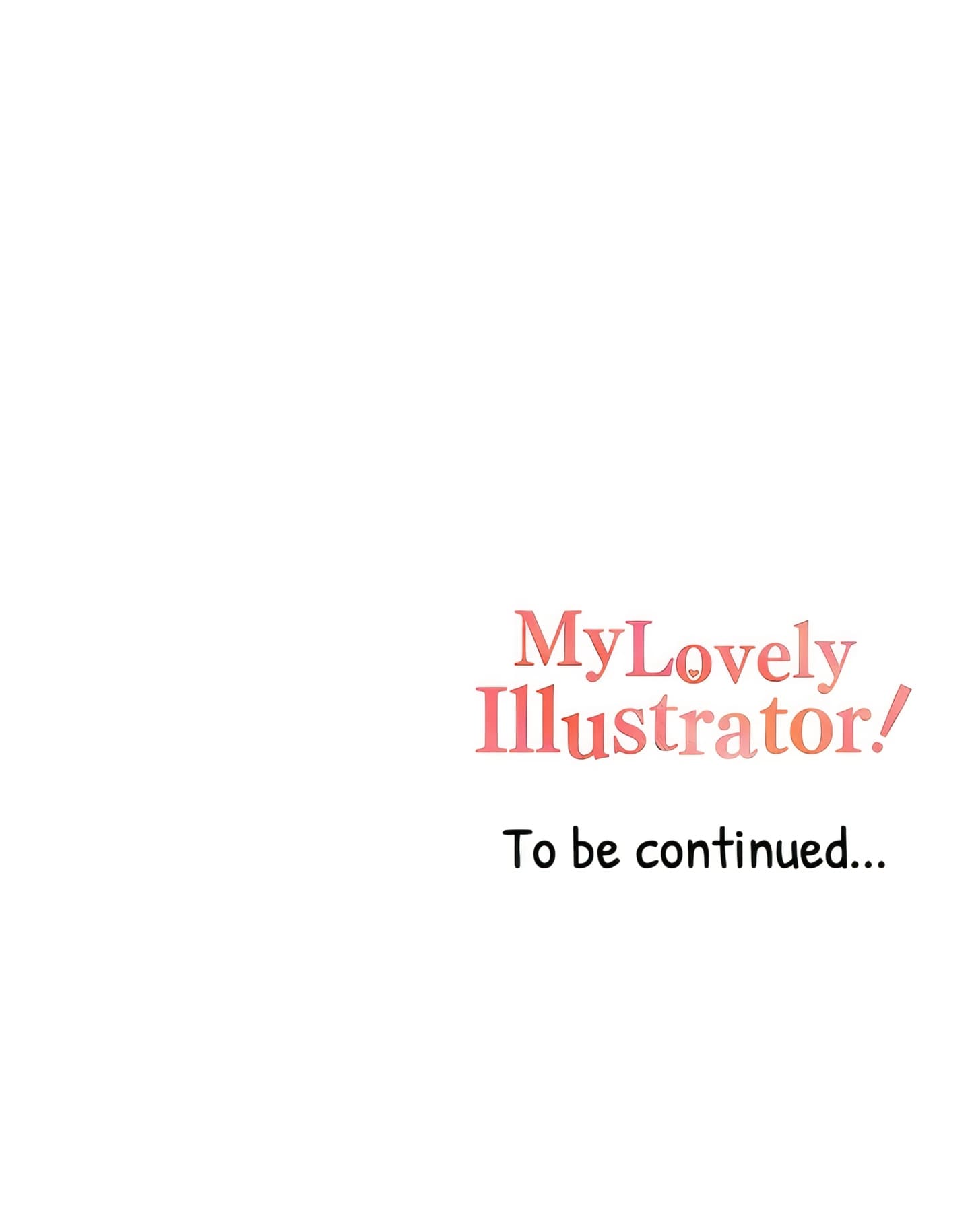 My Lovely Illustrator (Official) chapter 8 page 26