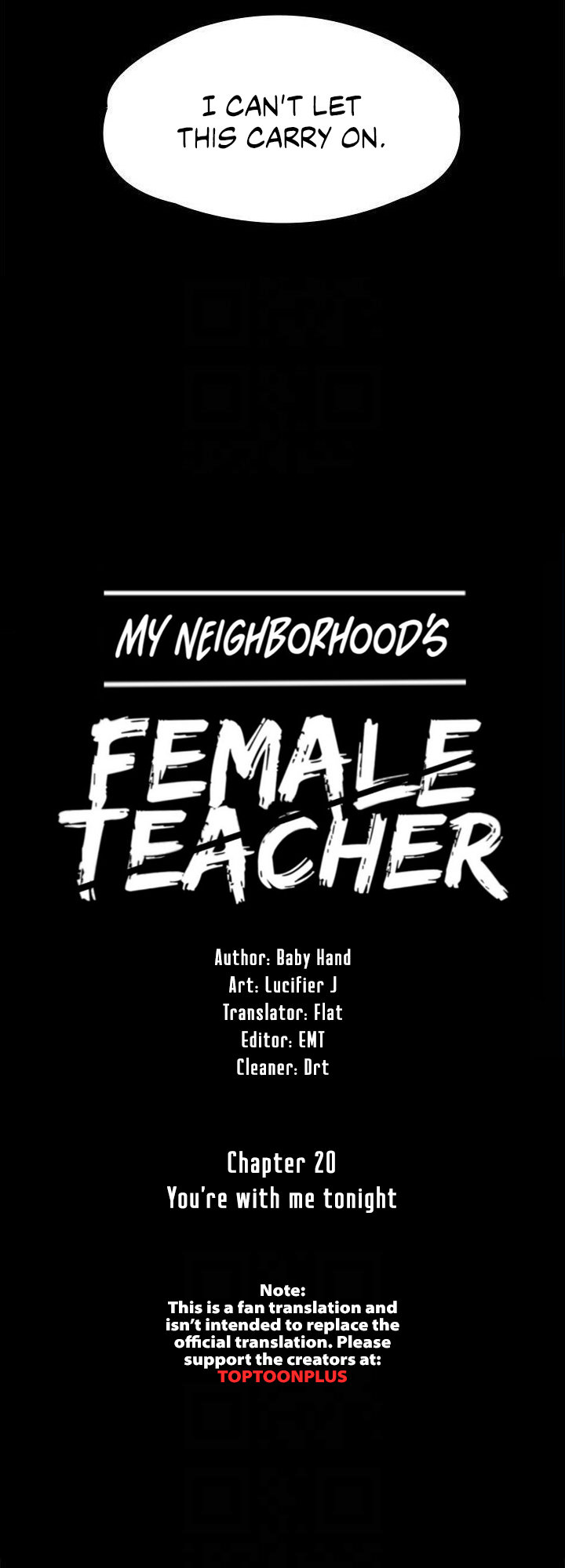 My Neighborhood’s Female Teacher chapter 20 page 6