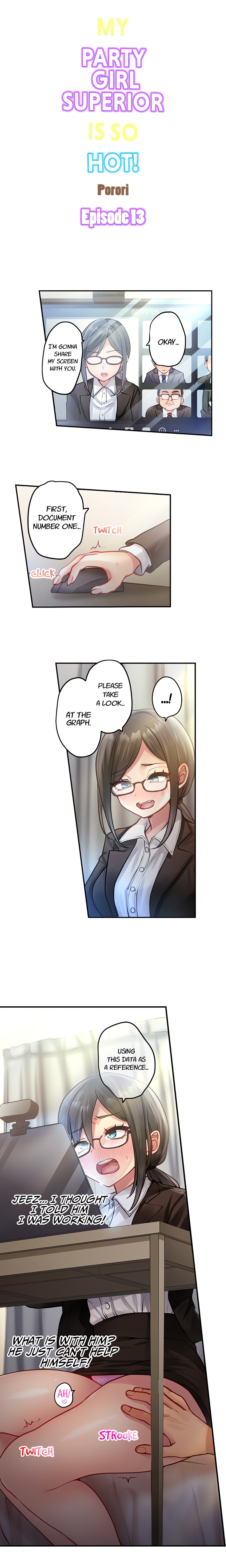 My Party Girl Superior Is So Hot! chapter 13 page 1
