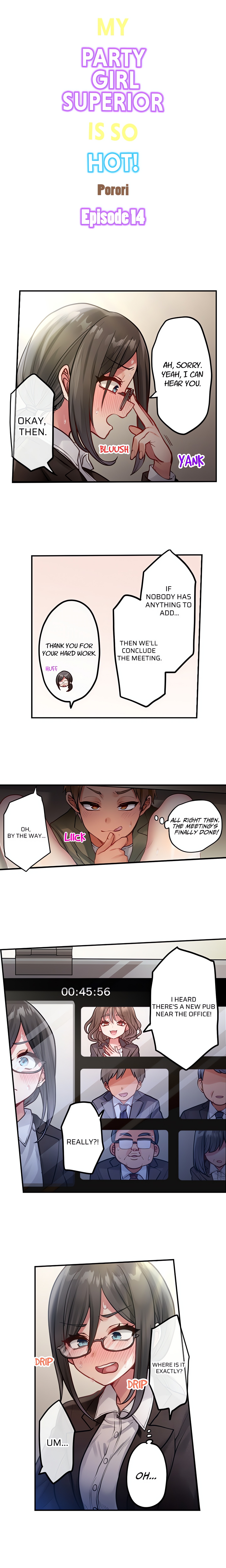 My Party Girl Superior Is So Hot! chapter 14 page 1