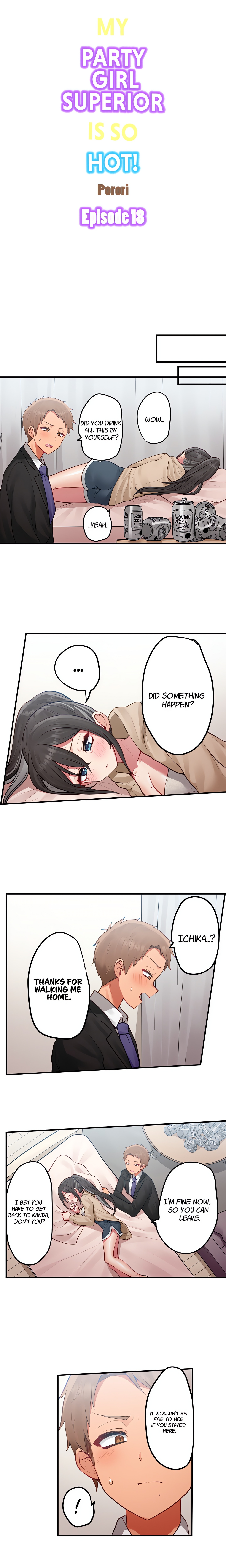 My Party Girl Superior Is So Hot! chapter 18 page 1