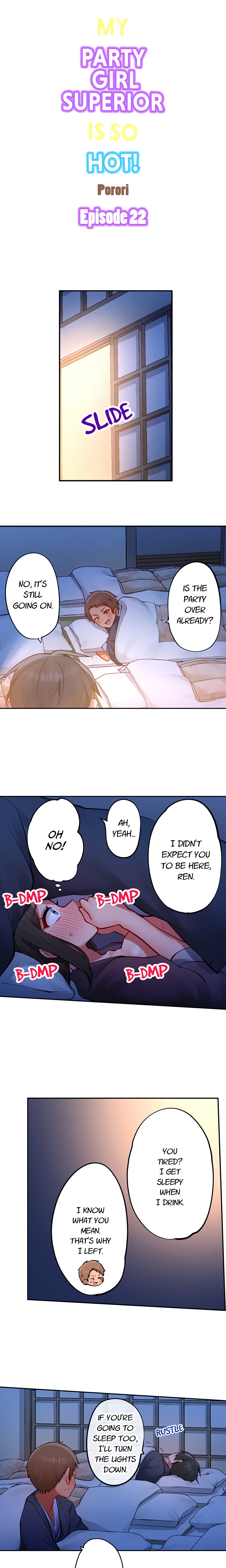 My Party Girl Superior Is So Hot! chapter 22 page 1