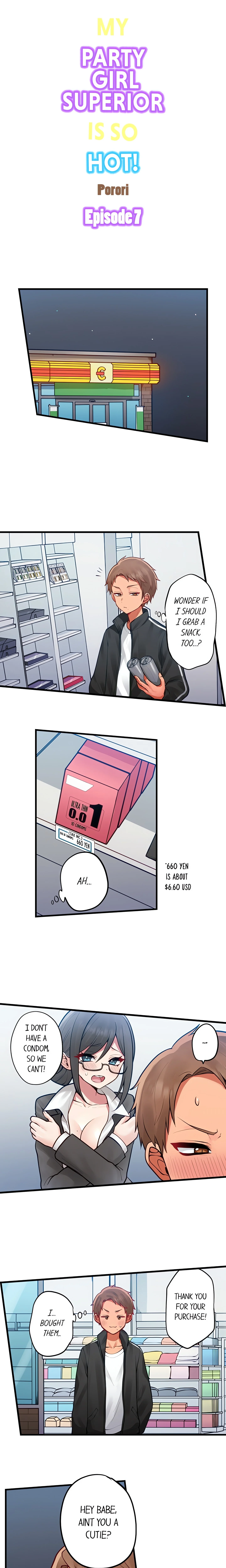 My Party Girl Superior Is So Hot! chapter 7 page 1