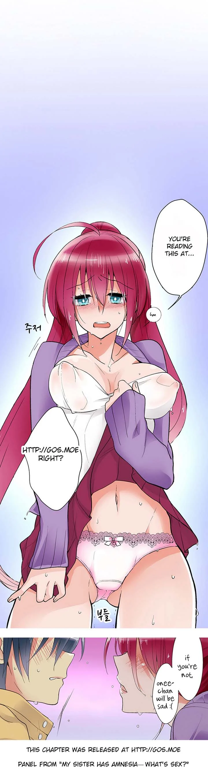 My Sister Has Amnesia— What's Sex? chapter 2 page 12